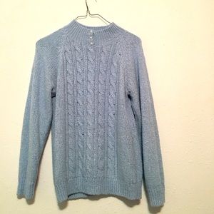 Very cute blue sweater